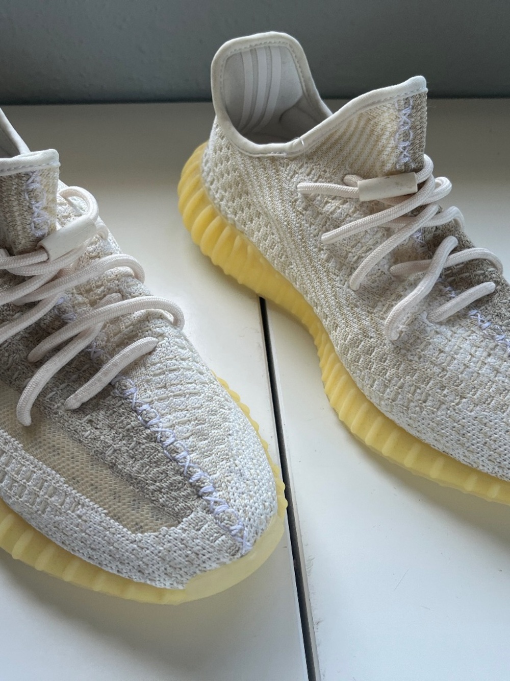 White Yeezy Sneakers